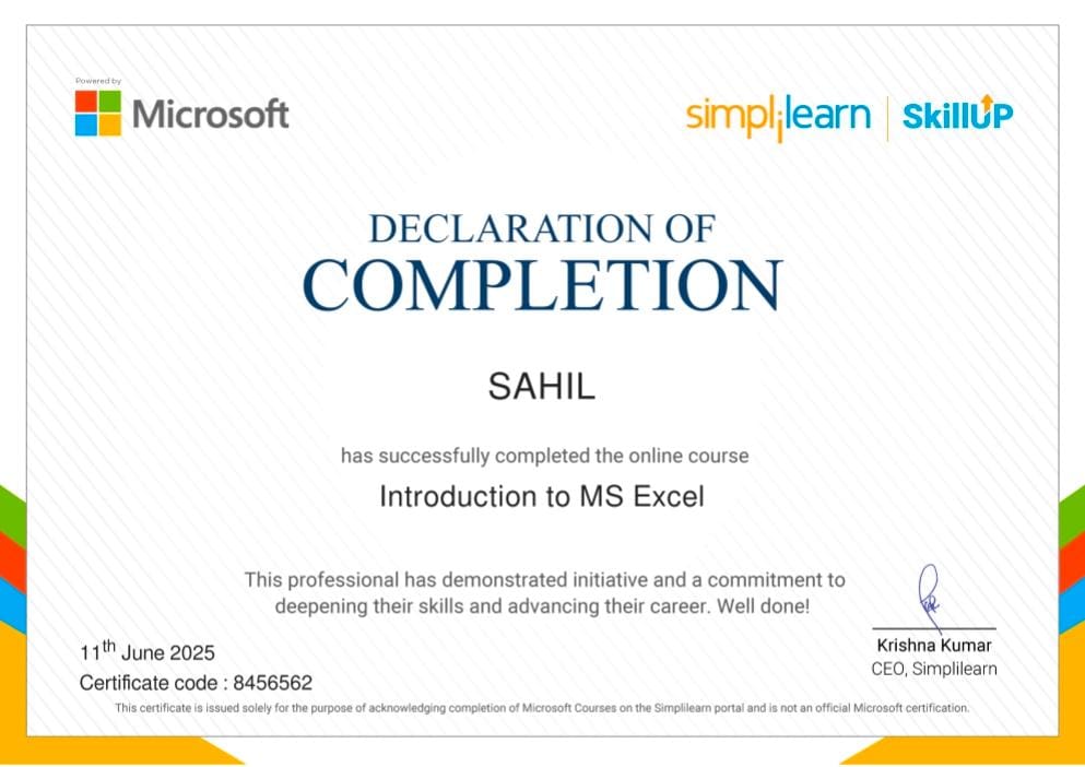 Certificate Image