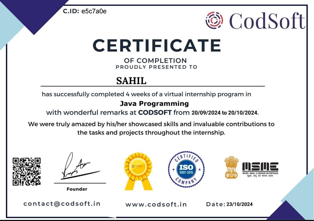Certificate Image