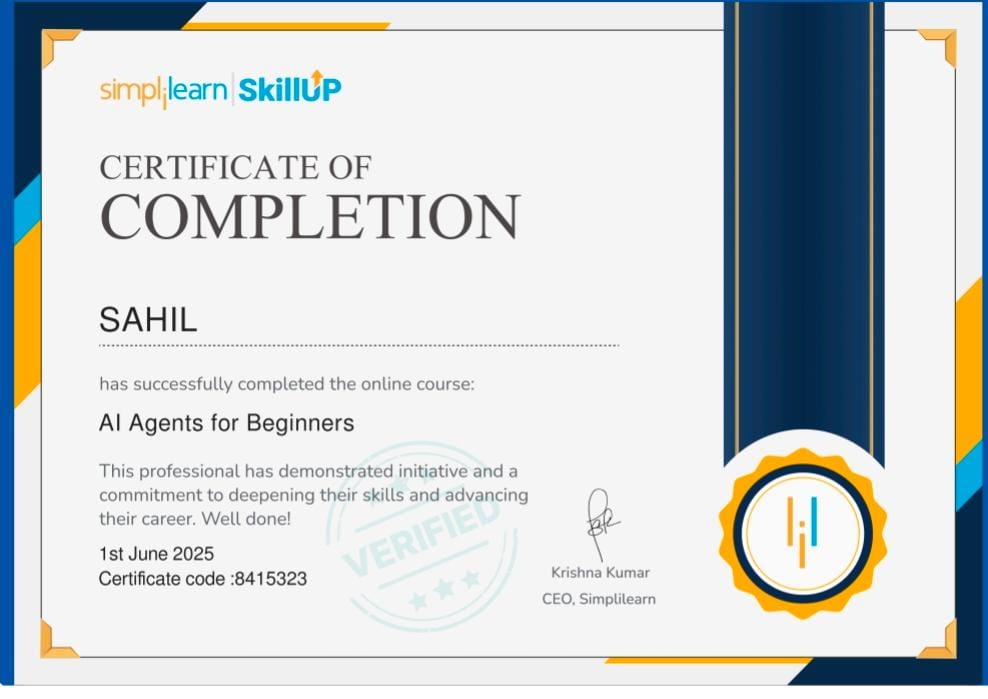 Certificate Image