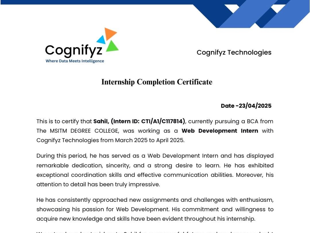 Certificate Image